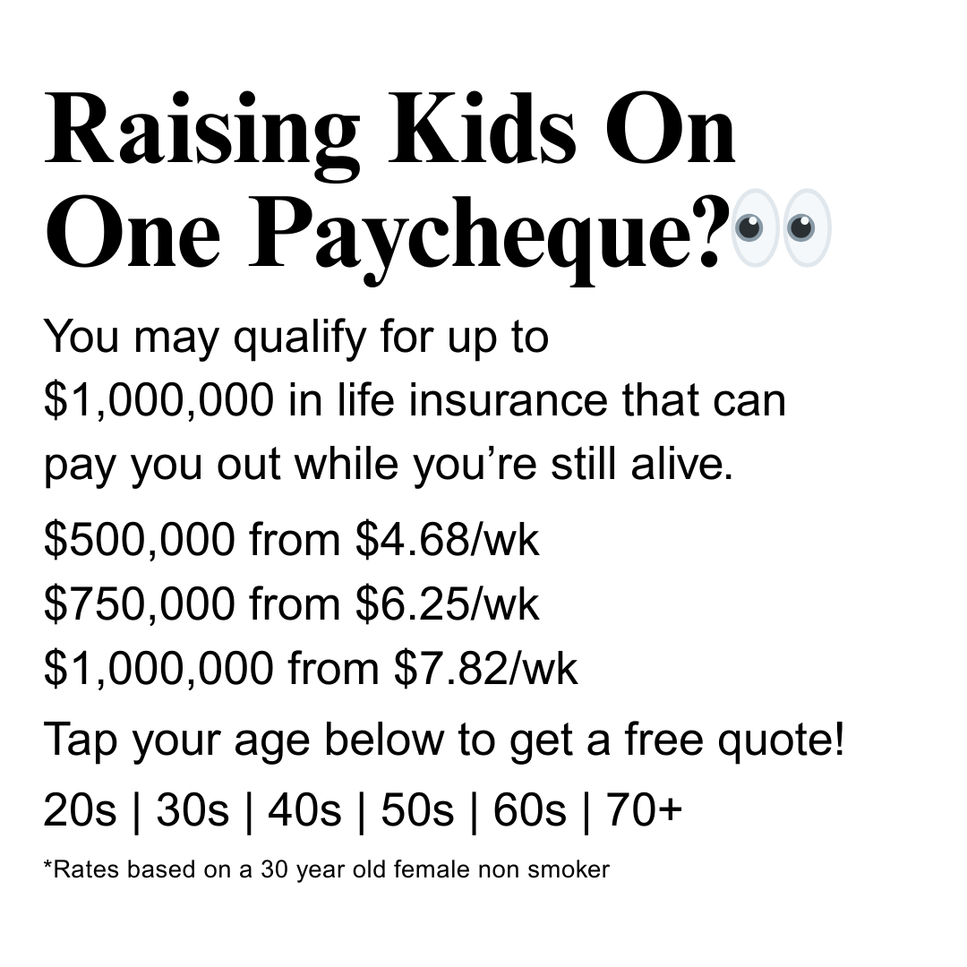 Canadian Life Rates Facebook ad