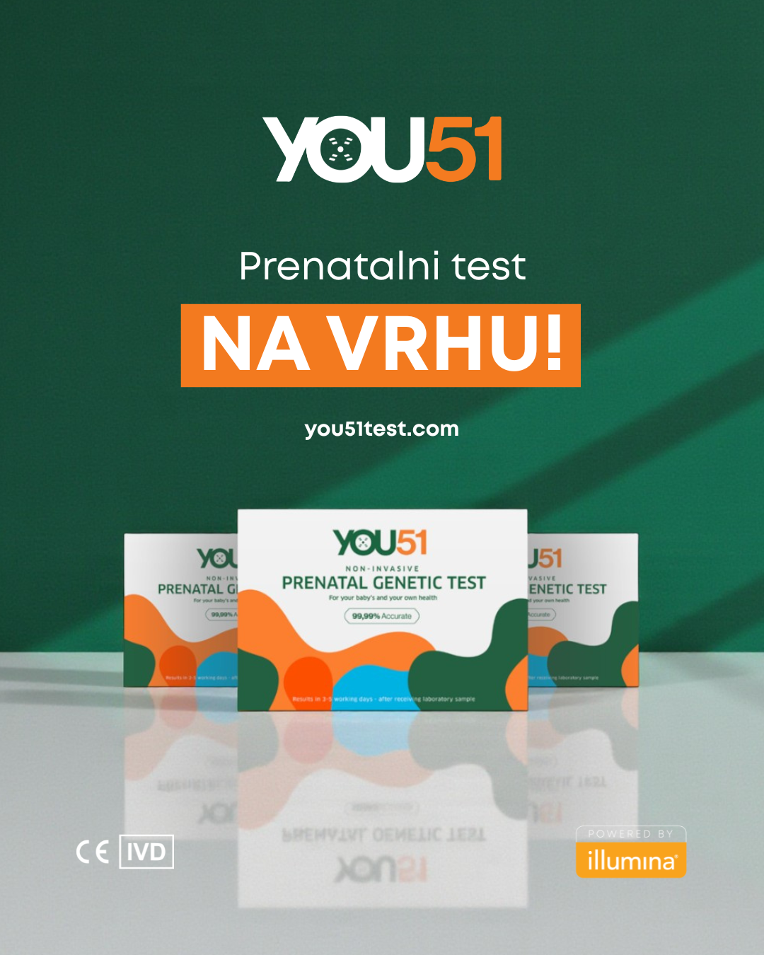 You51 Prenatalni Test Facebook ad