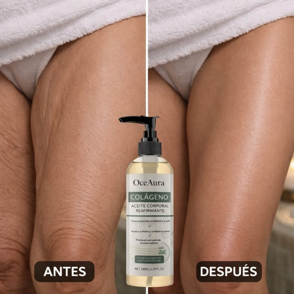 Wellness Hoy Facebook ad: Piel visiblemente más firme, suave y luminosa, sedosa como…