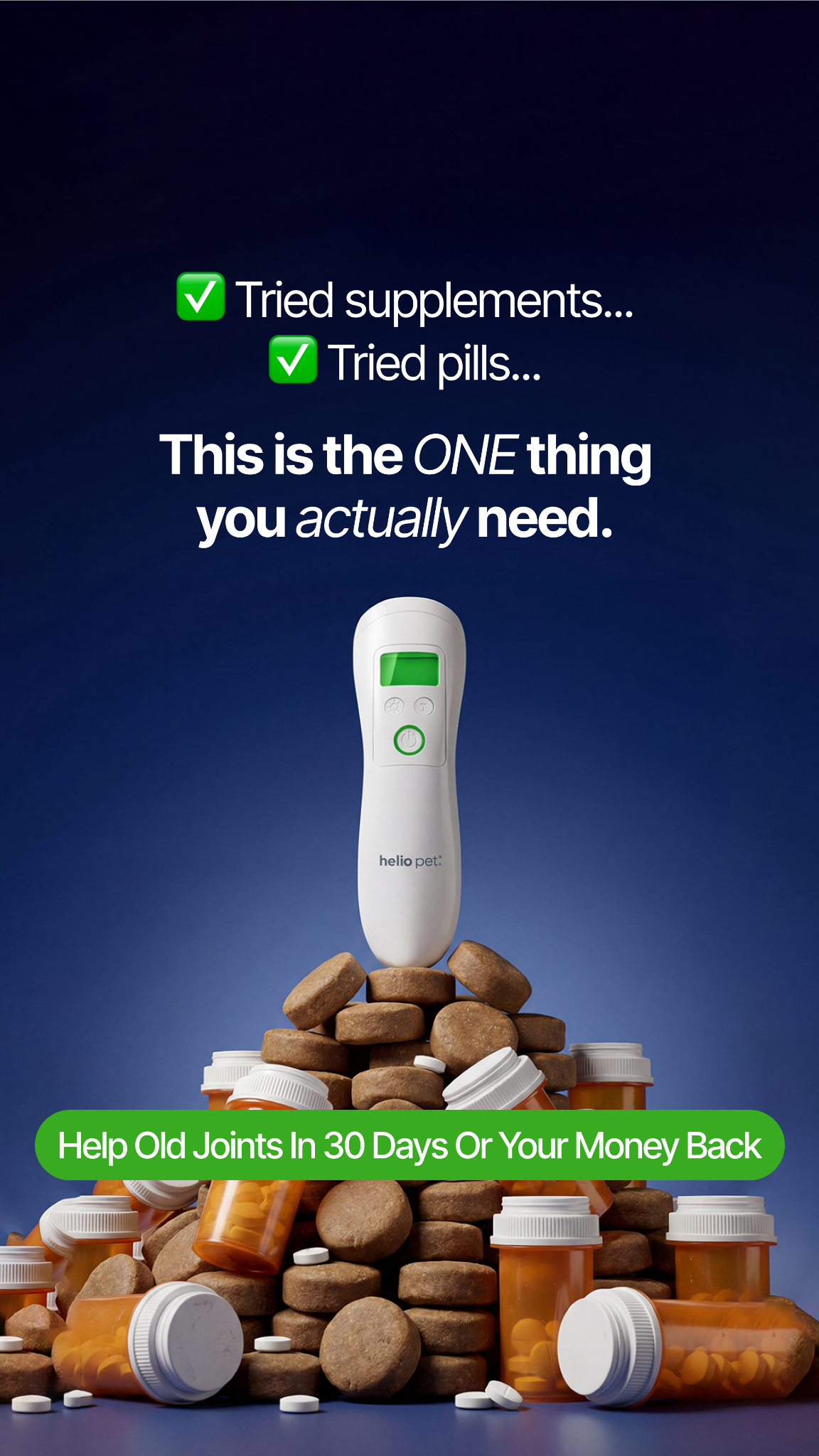 Helio Pet Facebook ad