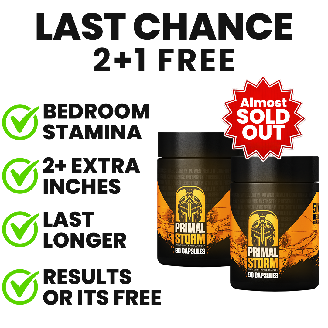 Primal Storm Supplements Facebook ad