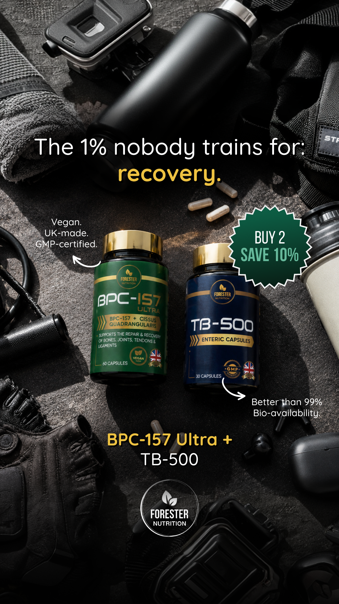 Forester's Nutrition Facebook ad from Jul 7, 2026