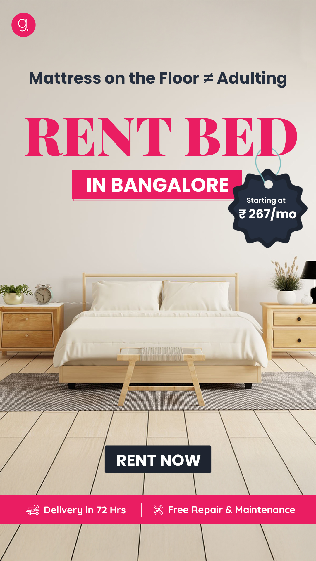 Guarented Facebook ad from Aug 18, 2025