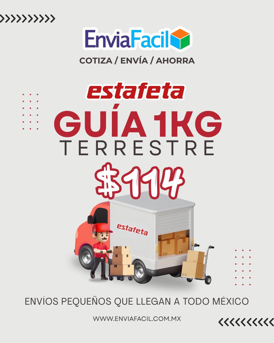 Enviafacil Facebook ad