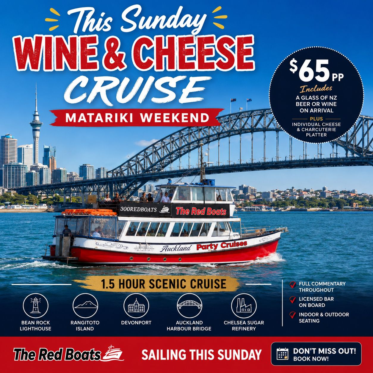 The Red Boats Facebook ad