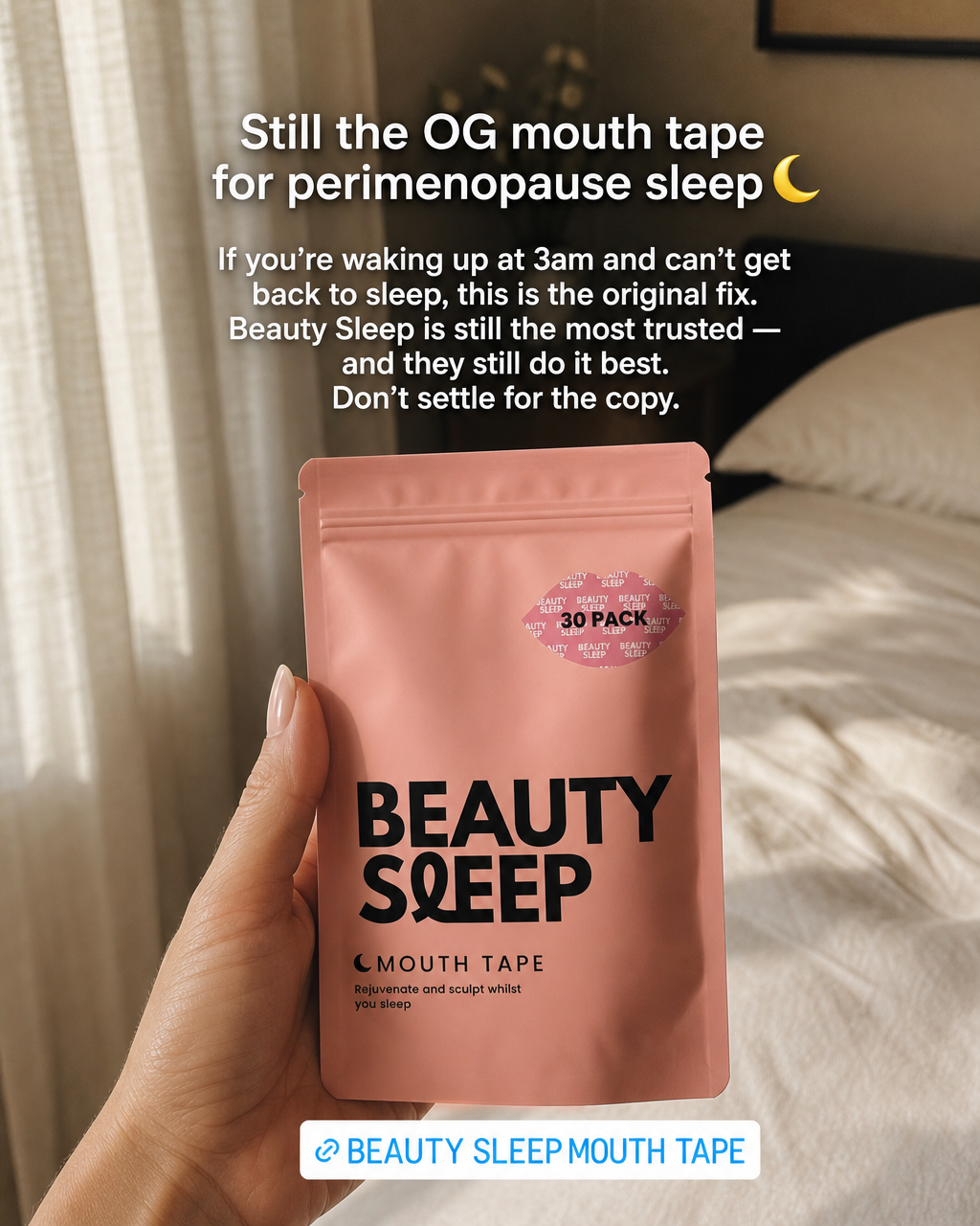 Beauty Sleep Facebook ad