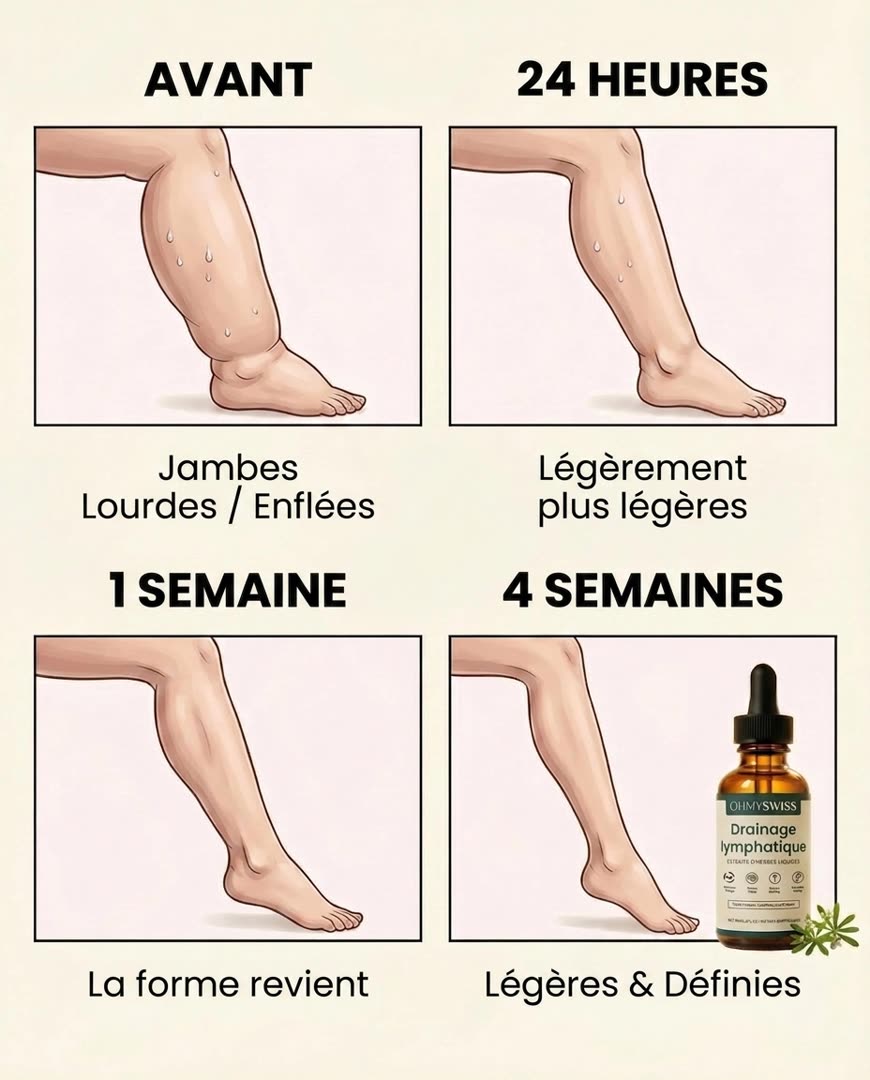 Swiss Essentials Facebook ad: Jambes lourdes? Ce n'est pas un problème veineux.