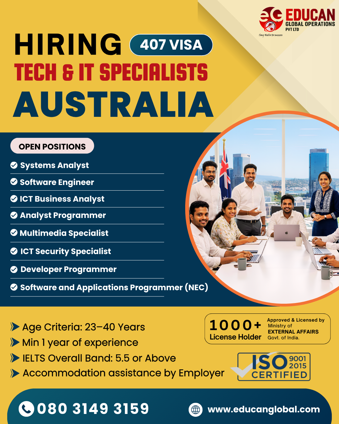 Educan Global Operations Pvt Ltd. Facebook ad