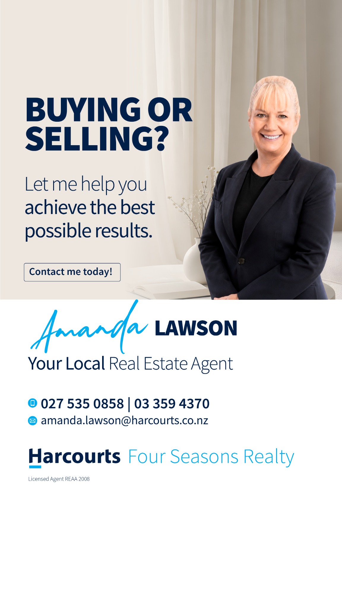 Harcourts Four Seasons Realty Facebook ad
