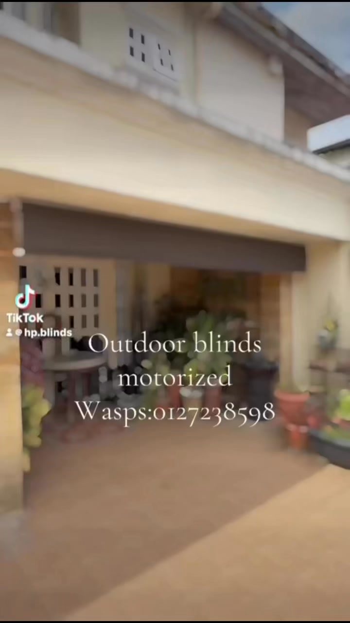 Mr tee Facebook ad: Outdoor blinds