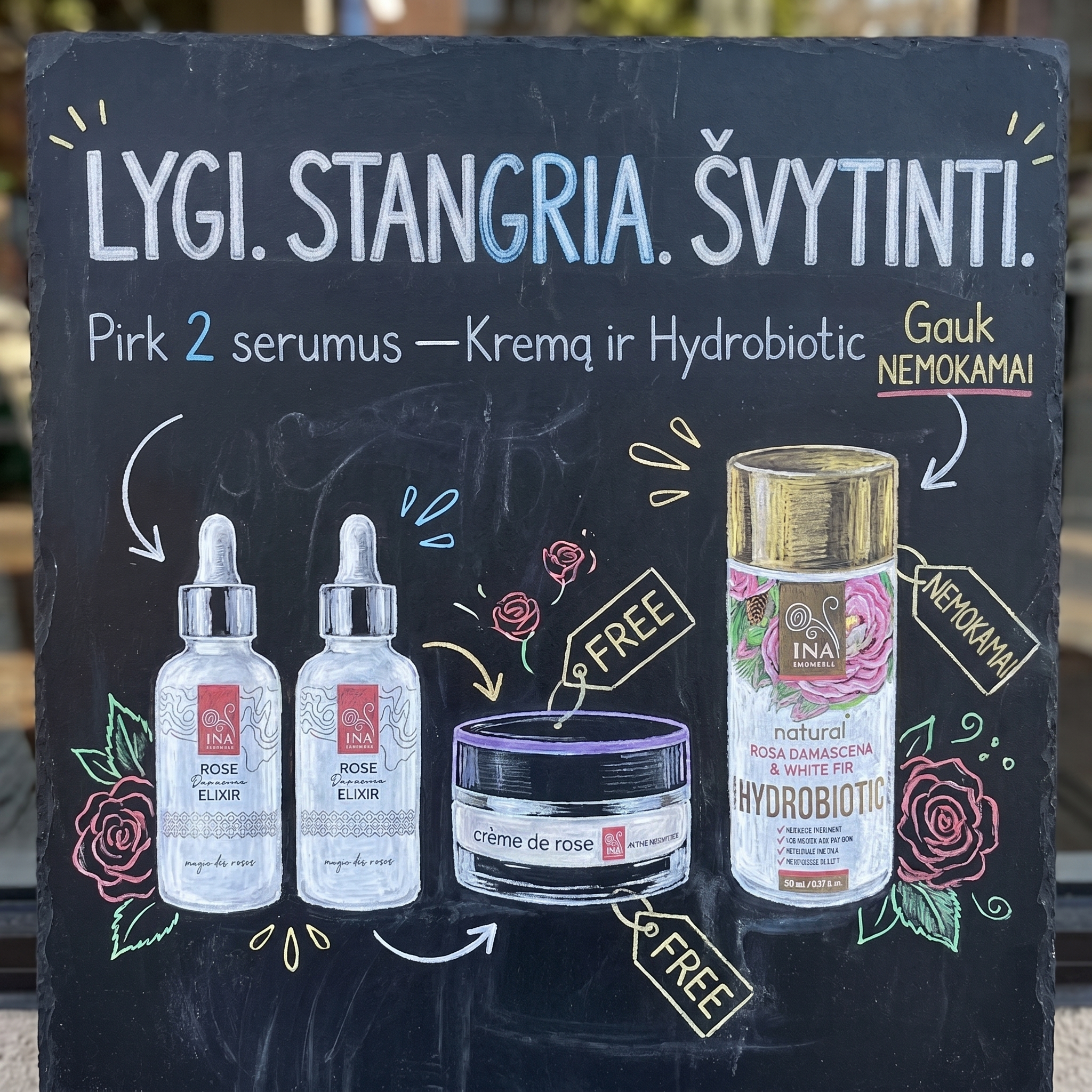 Šeimos Organinė Kosmetika - InaEssentials.lt Facebook ad