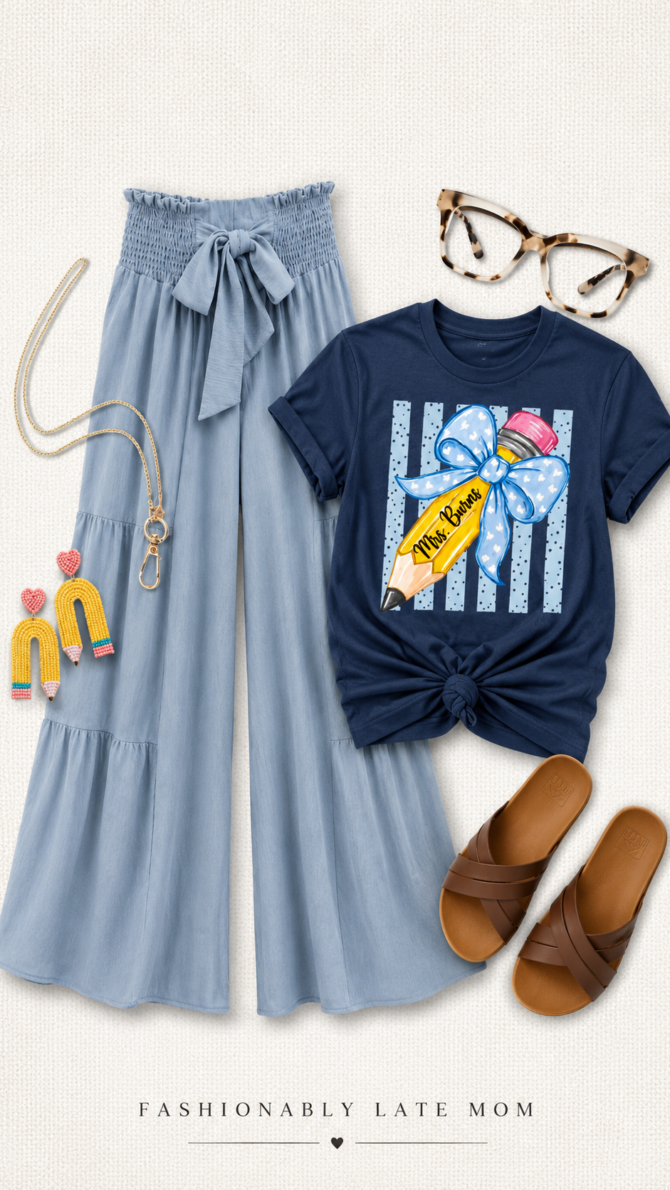 Fashionably Late Mom Facebook ad