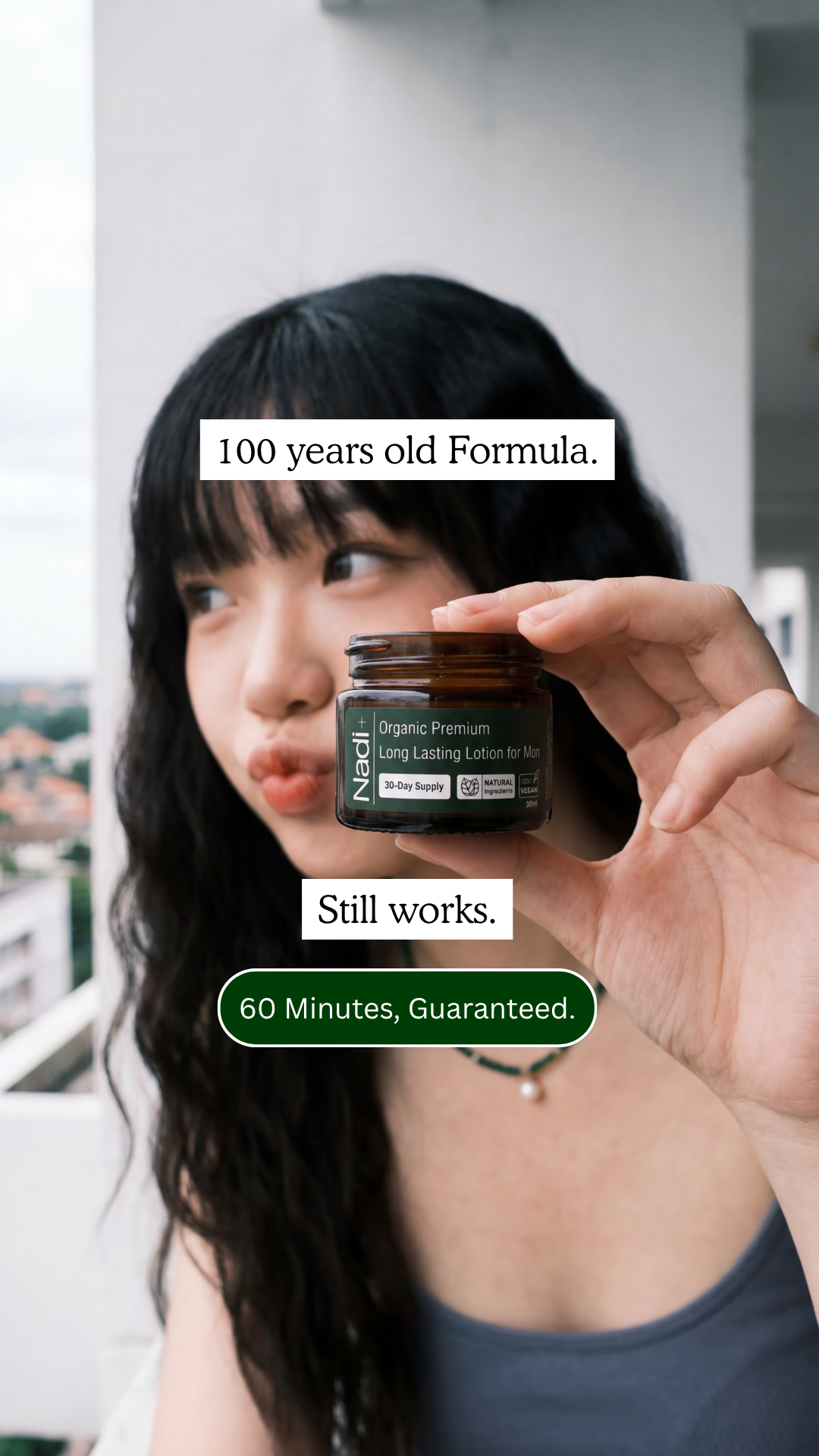 Nadi Health Facebook ad: Why Could Ancient Men Last 10x Longer Than Men Today?