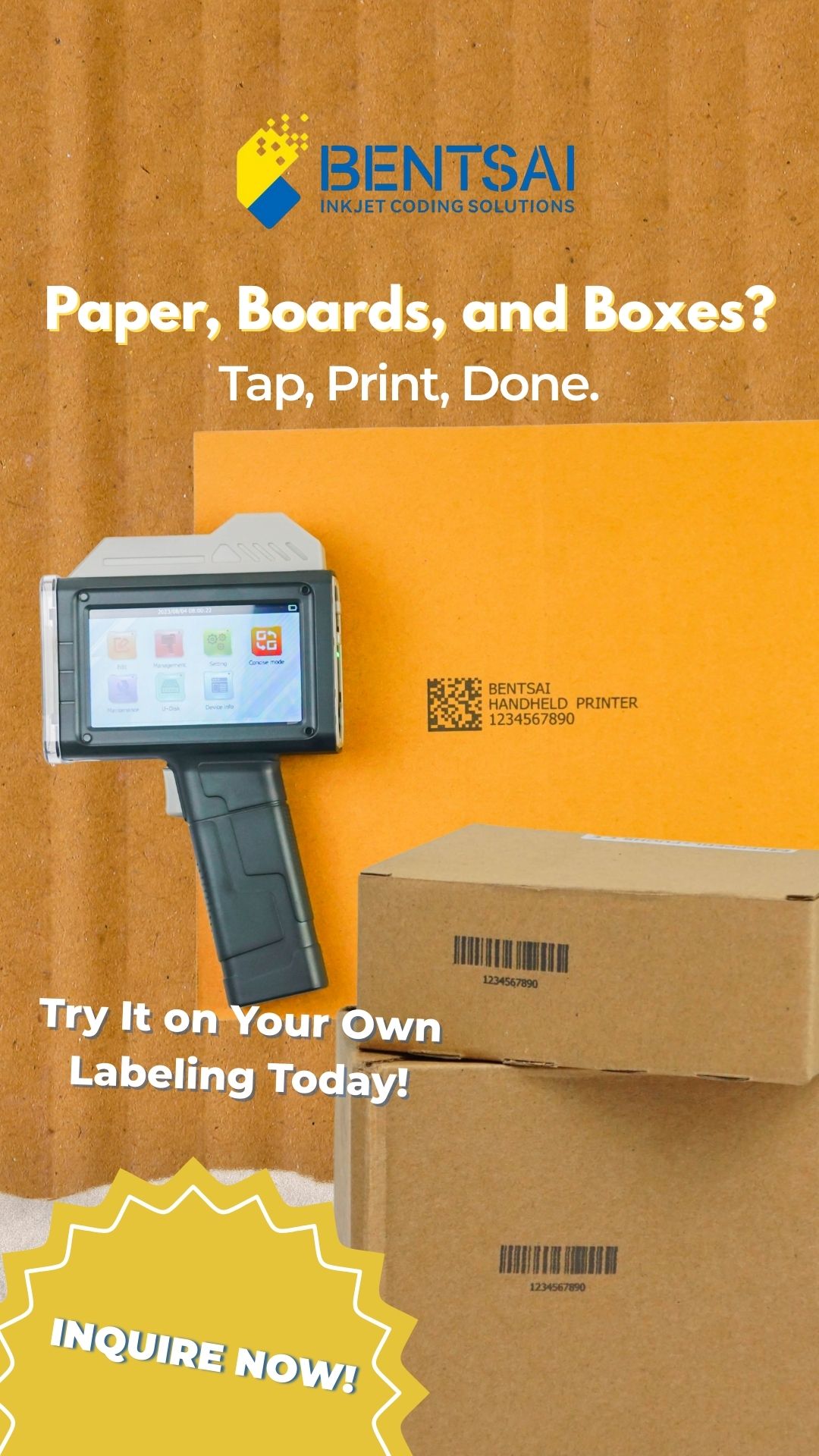 Bentsai Printers Philippines Facebook ad: Expiry date printer - Order now!