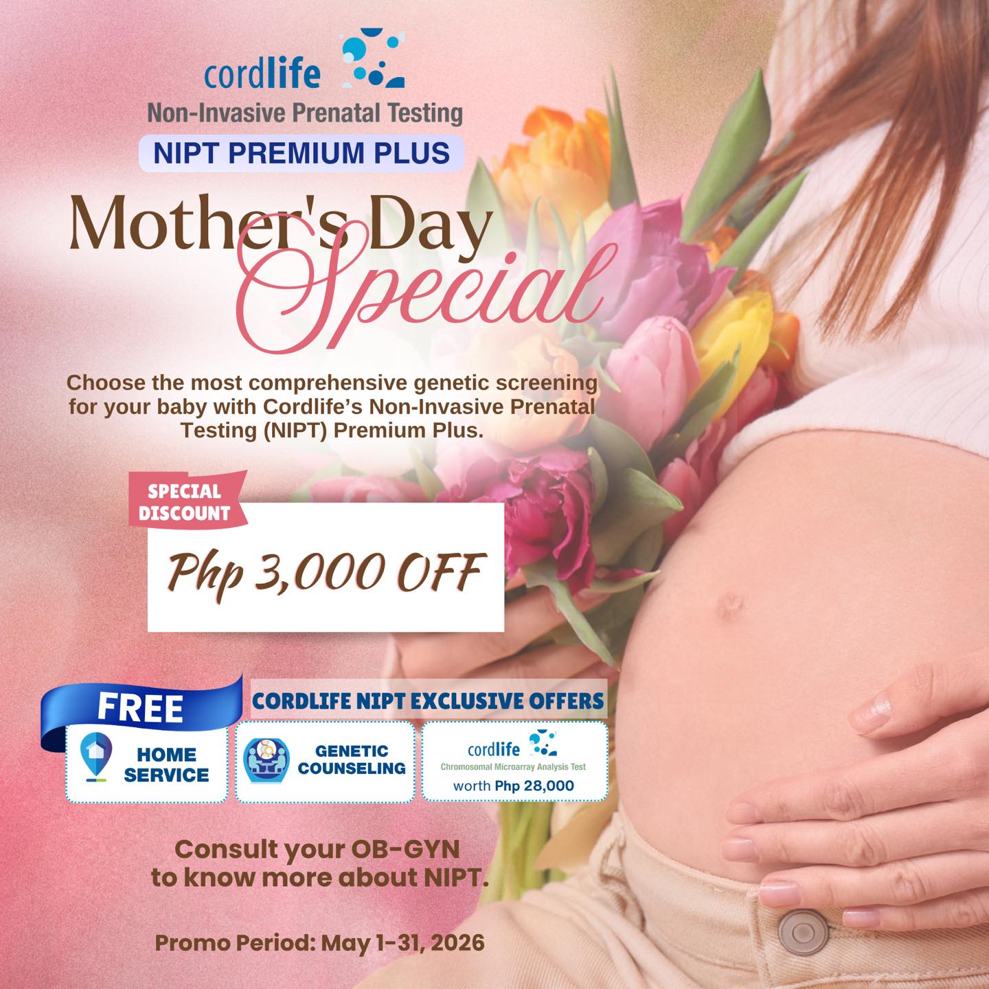 Cordlife Genetic Screening Facebook ad