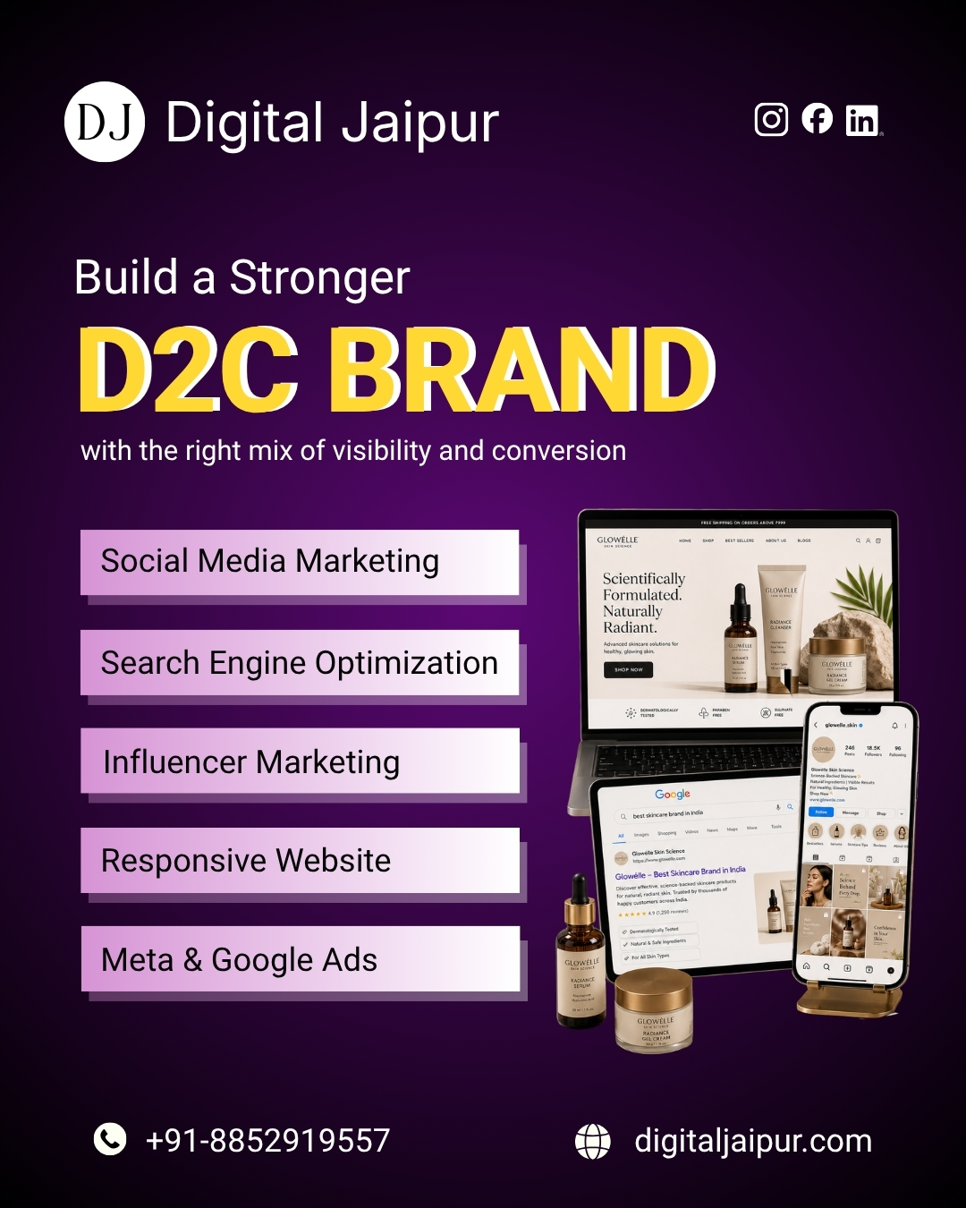 Digital Jaipur Facebook ad