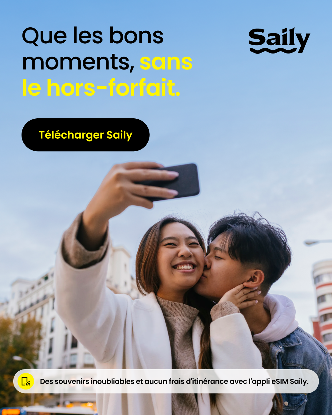 Saily Facebook ad