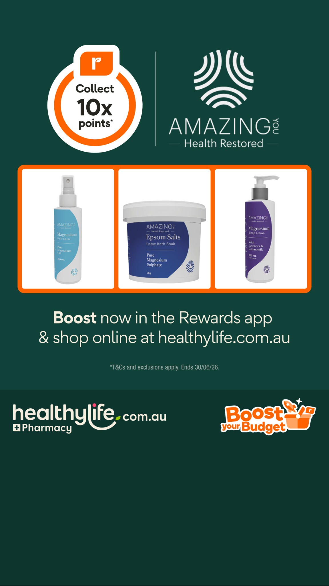 Healthylife Facebook ad