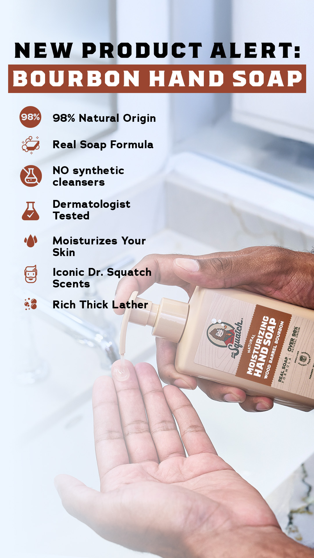Dr. Squatch Facebook ad