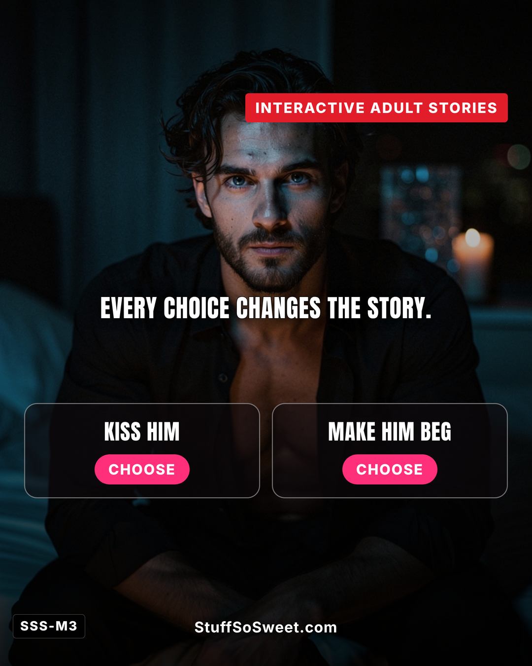 Stuff So Sweet Facebook ad: Every Choice Changes the Story