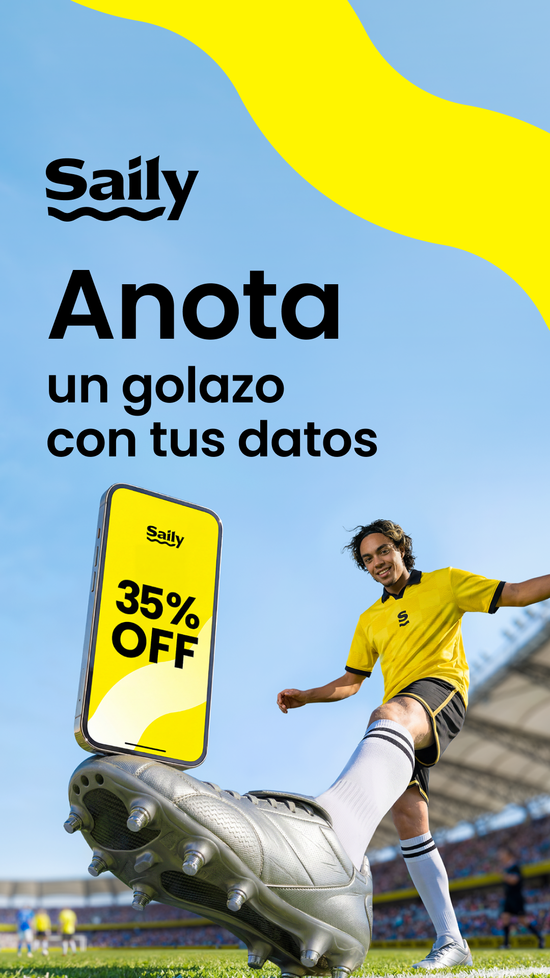 Saily Facebook ad