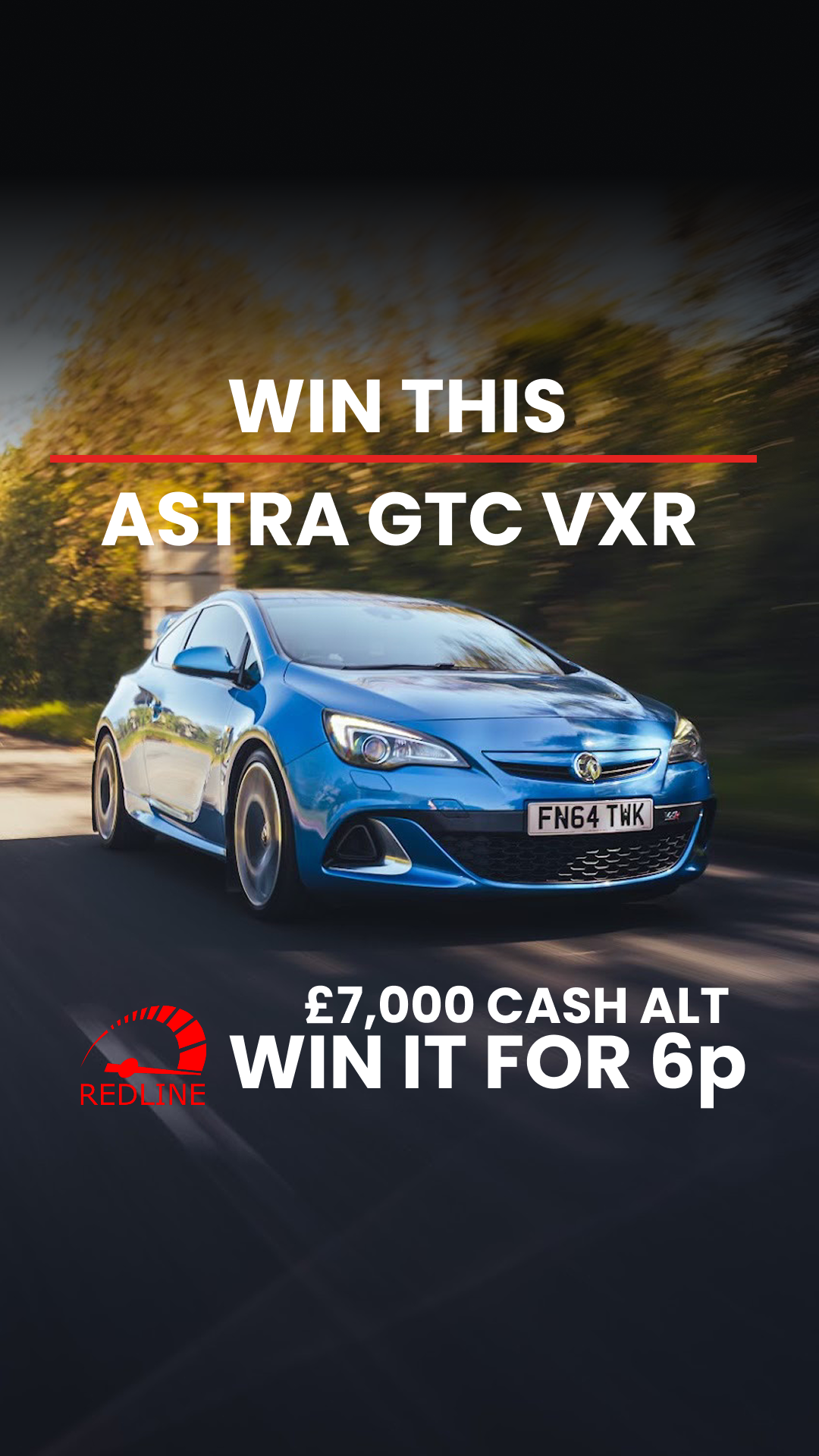 Redline Competitions Facebook ad