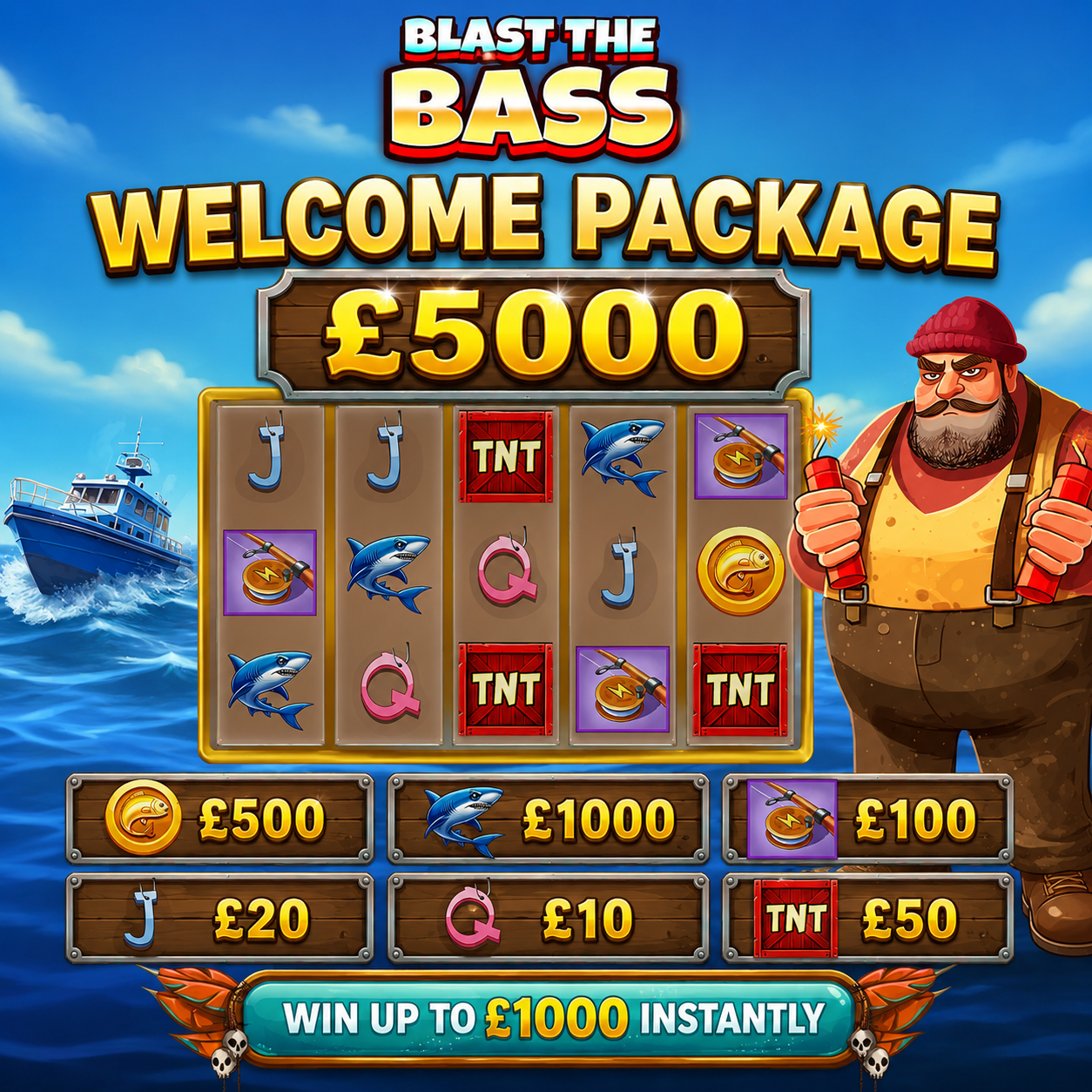 Joker Games Facebook ad: Exclusive: Β£5000 + 500FS! ππ‘πππ‘π π§π’π π’π₯π₯π’πͺ