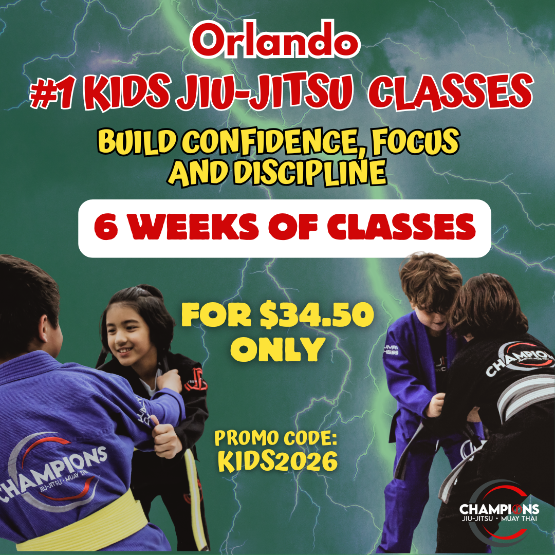 Champions Jiu Jitsu & Muay Thai Facebook ad