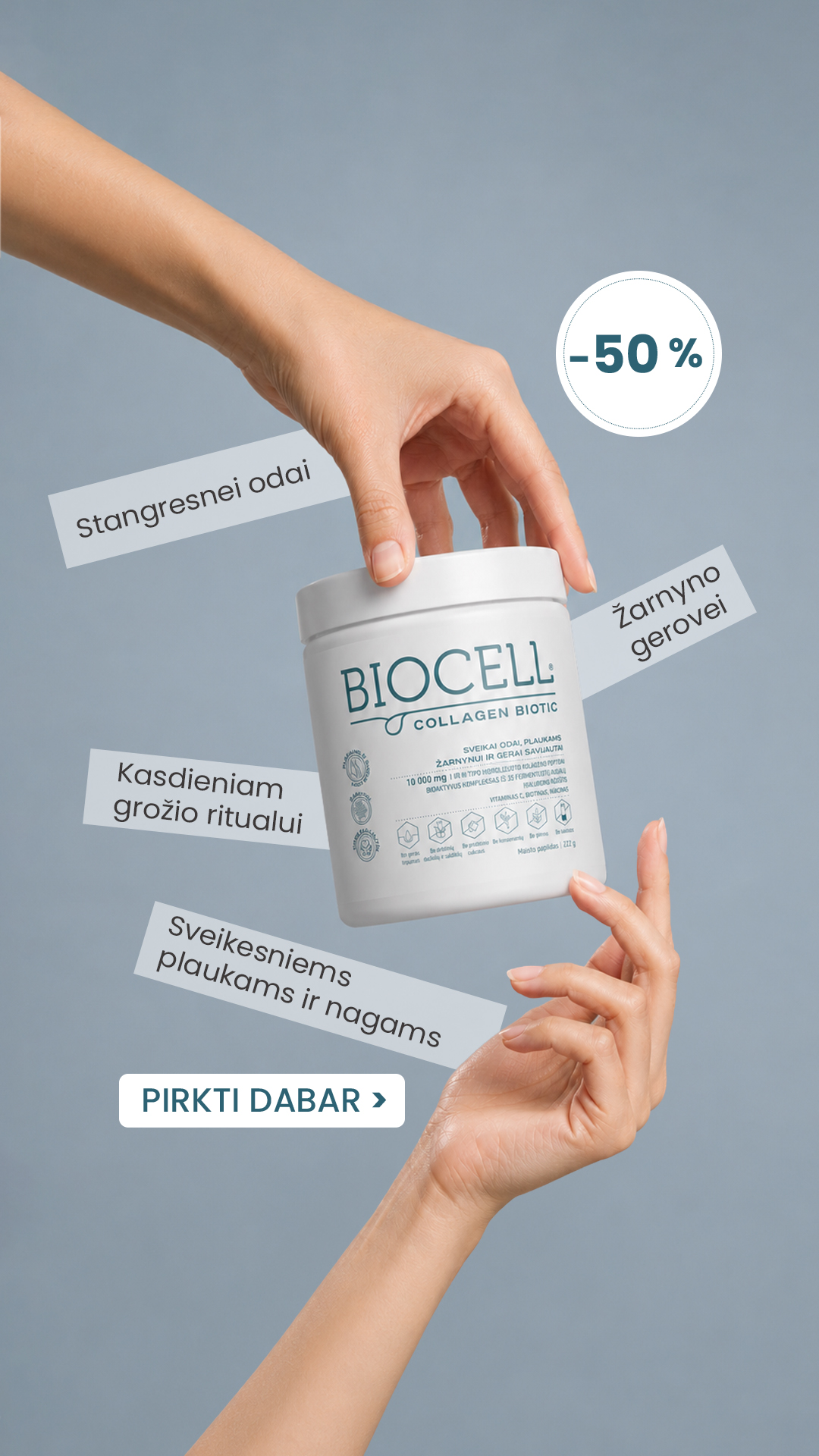 BIOCELL Lietuva Facebook ad