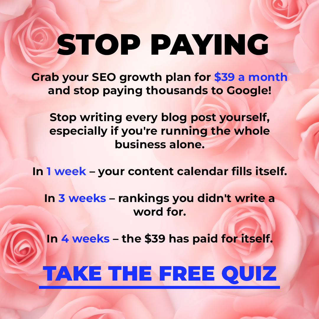 Soro SEO Facebook ad