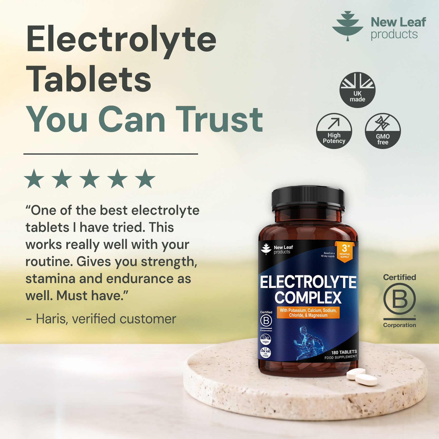 New-Leaf-Products.com Facebook ad