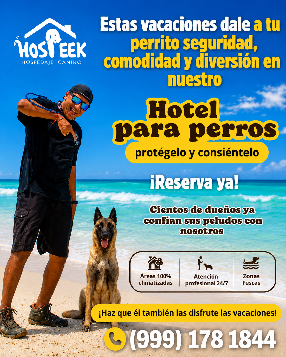 Hospeek - Hospedaje para perros Mérida y Tulum Facebook ad