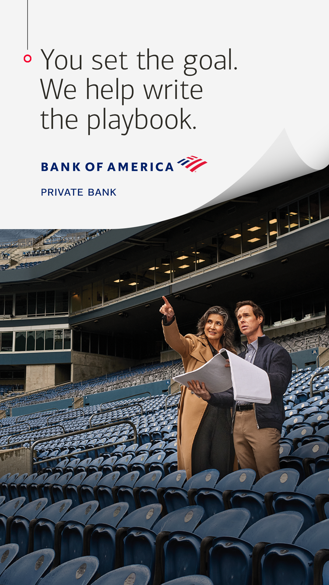 Bank of America Private Bank Facebook ad