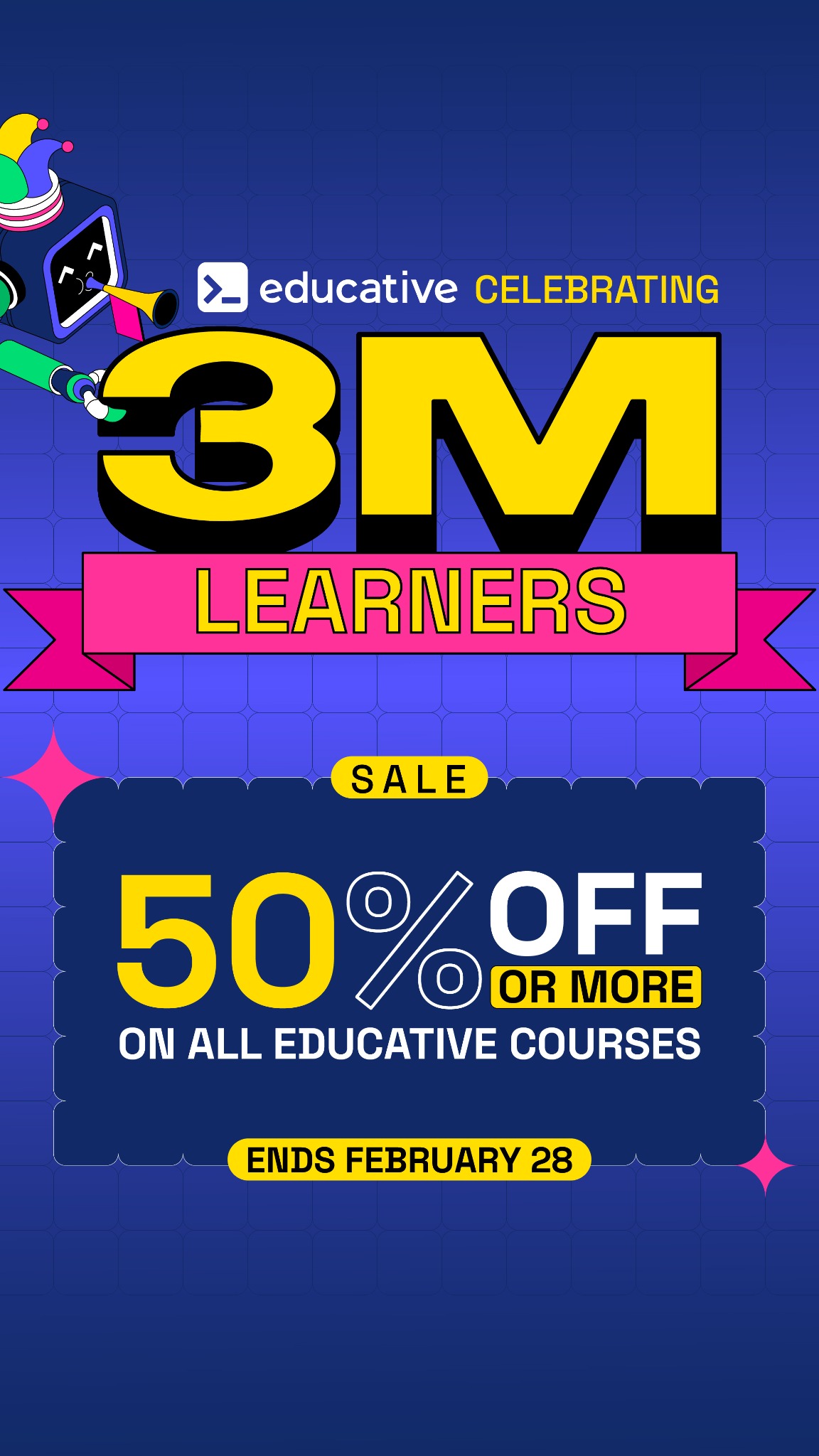Educative Facebook ad