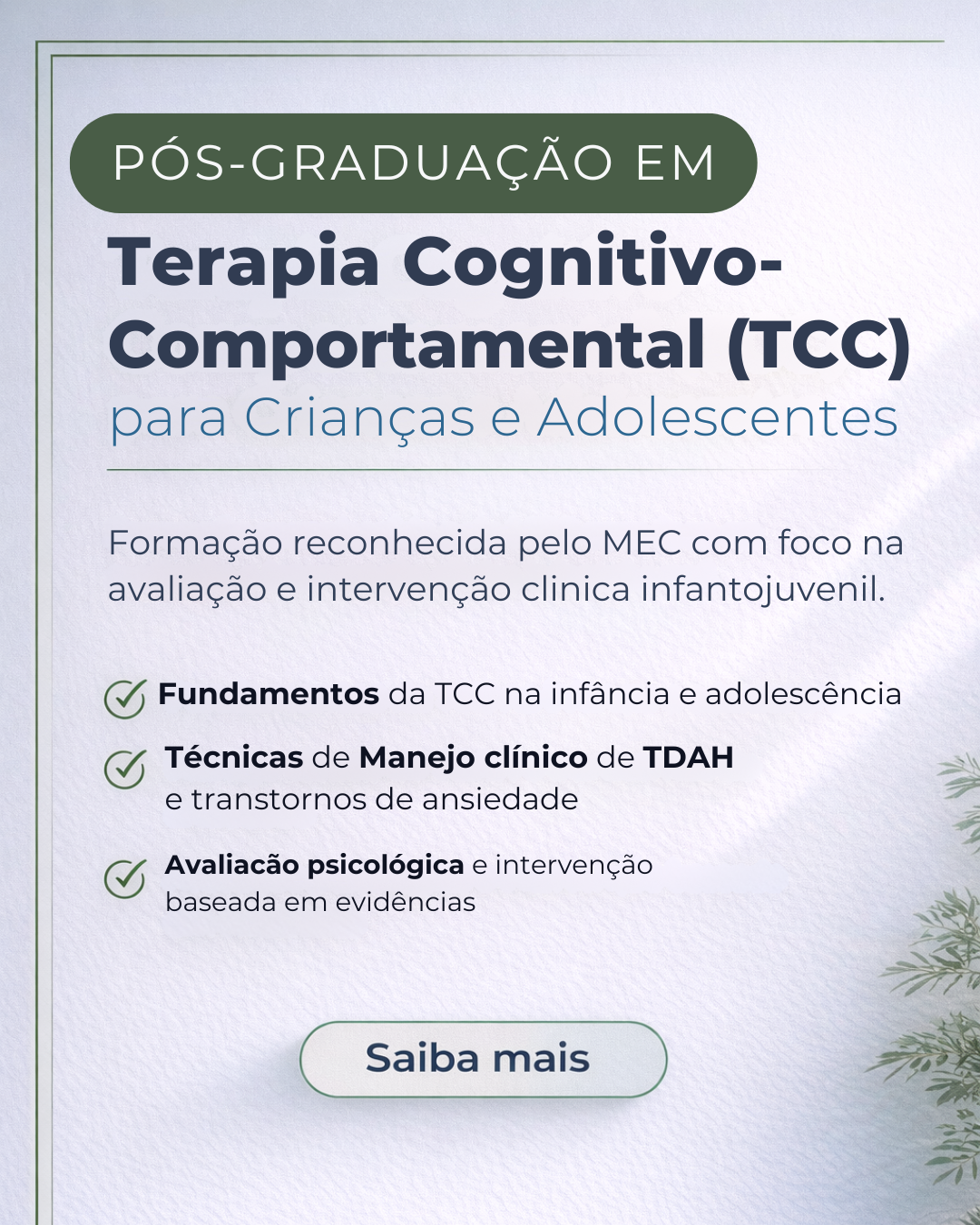ElloPos Psicologia Facebook ad