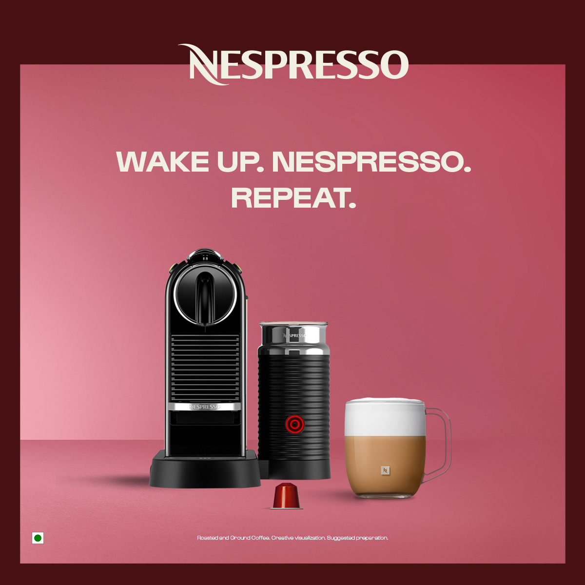 Nespresso Facebook ad