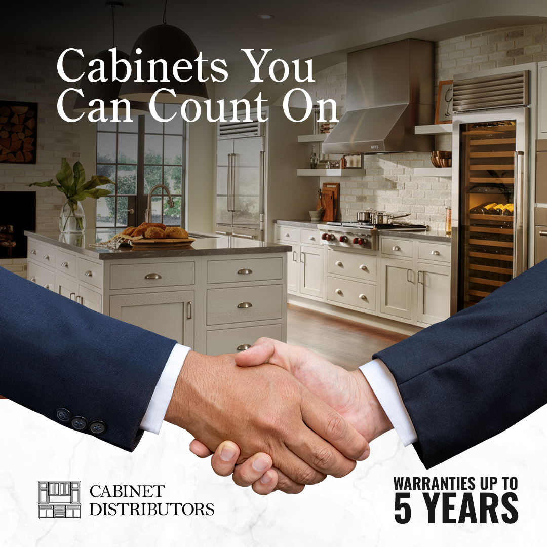 Cabinet Distributors Inc Facebook ad: Cabinets Built to Last