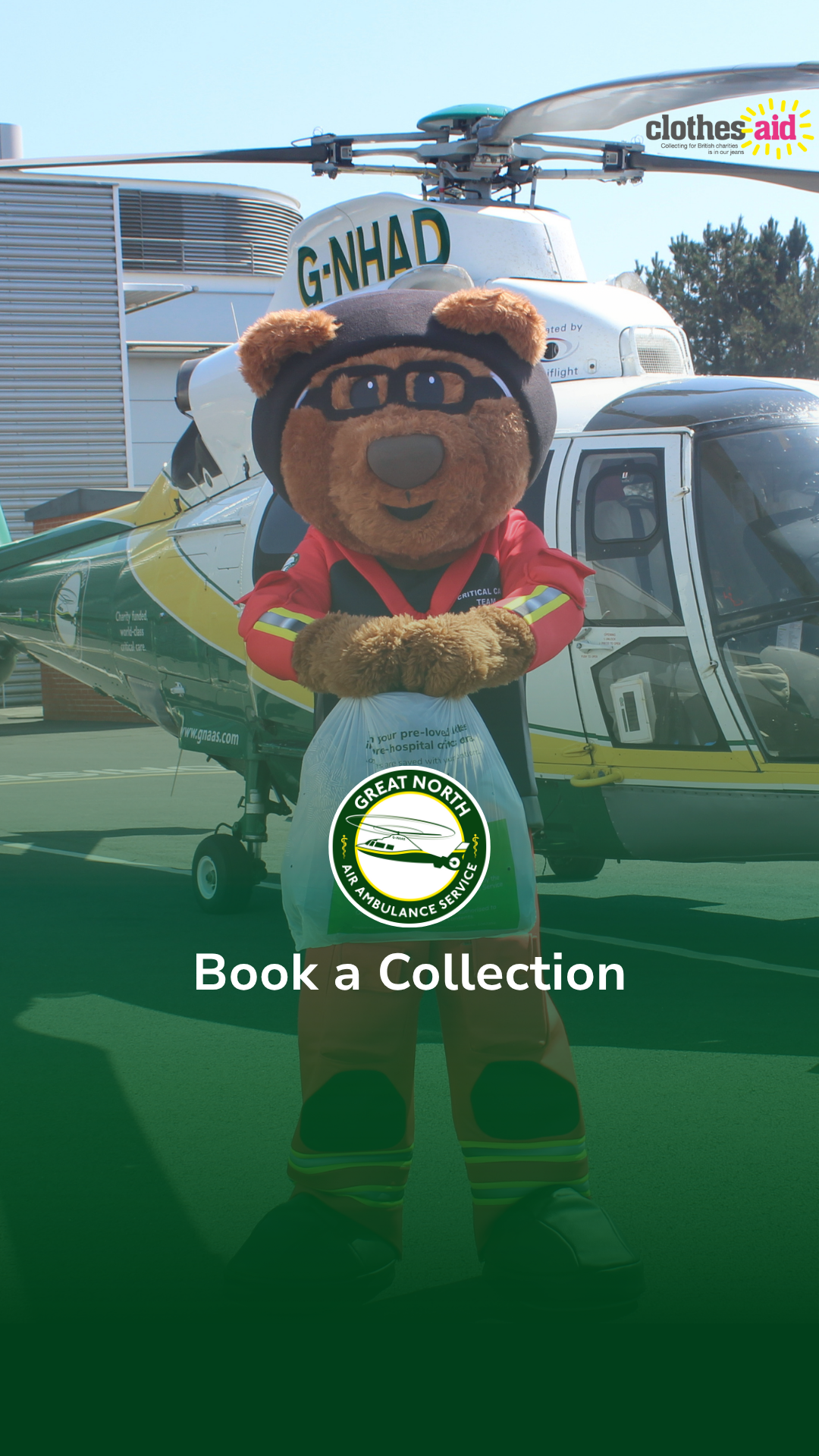 Great North Air Ambulance Service Facebook ad from Jul 1, 2026