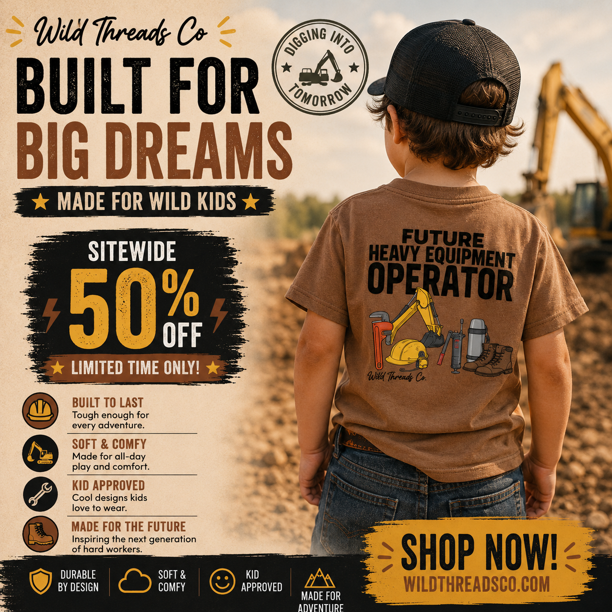 Wild Threads Co Facebook ad