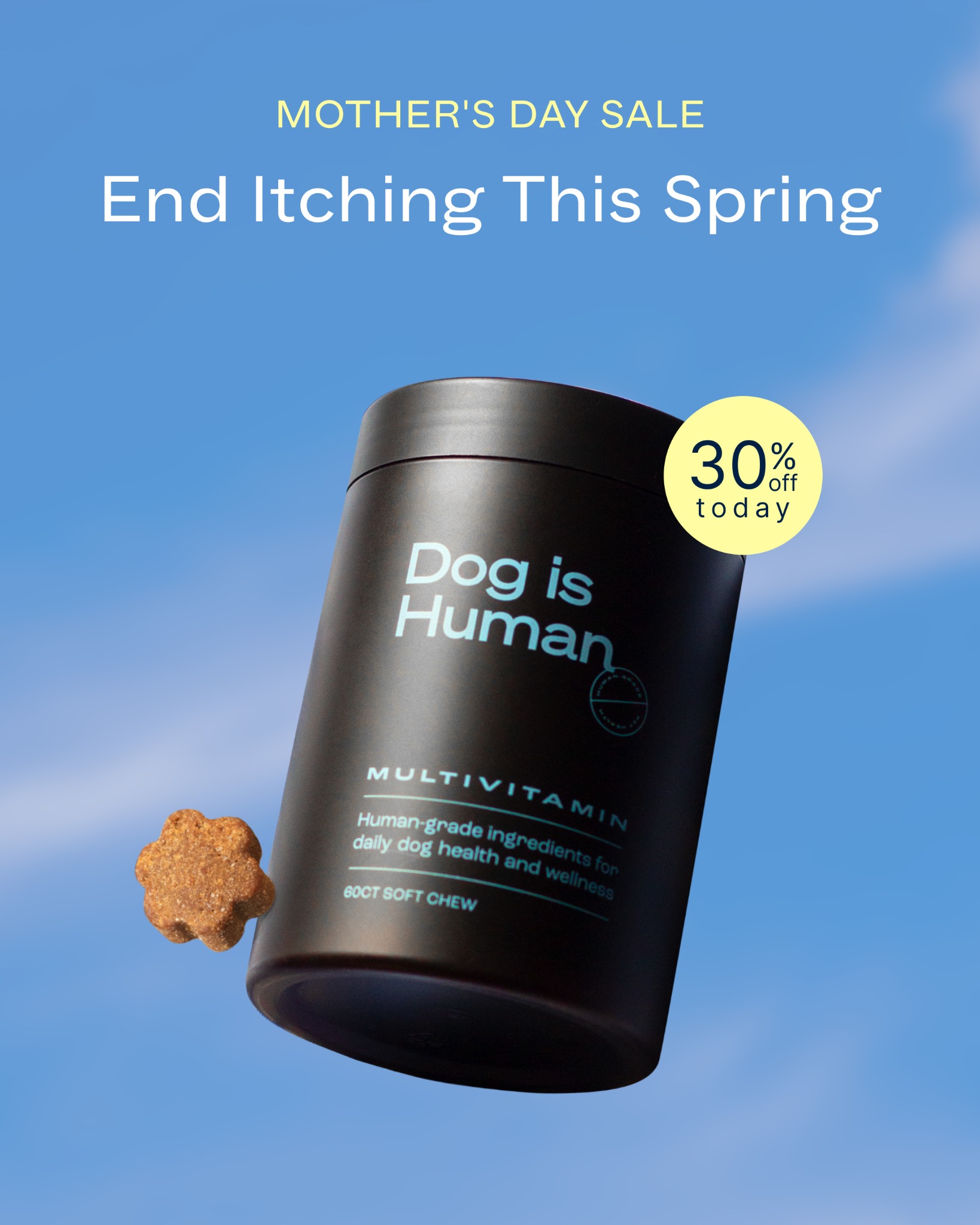 Dog is Human Facebook ad