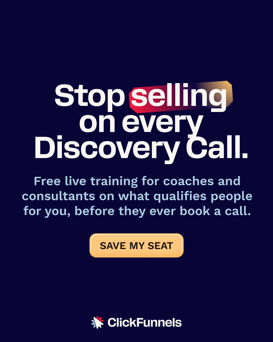 ClickFunnels Facebook ad