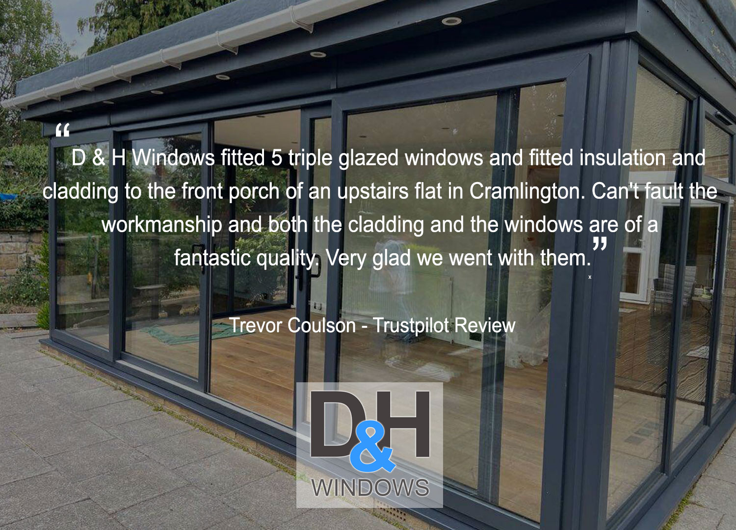 D&H Windows and Conservatories Facebook ad