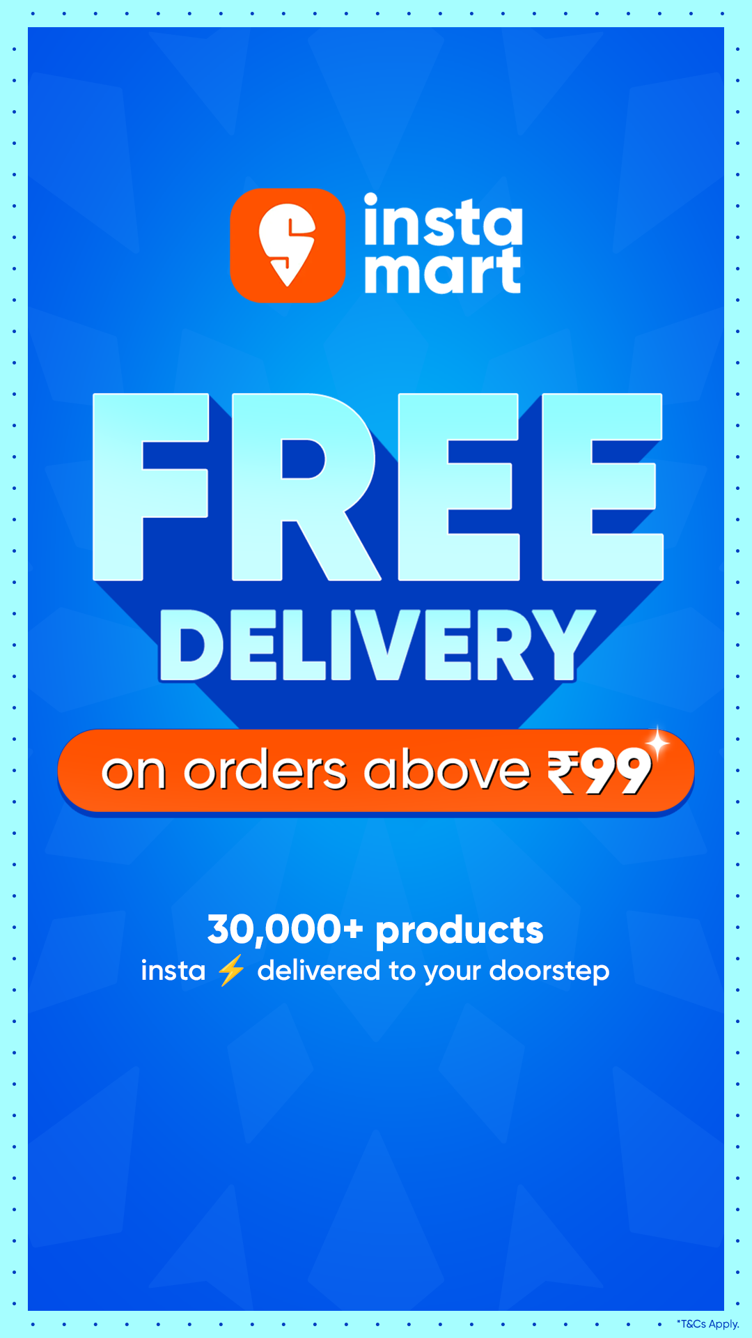 Swiggy Instamart Facebook ad