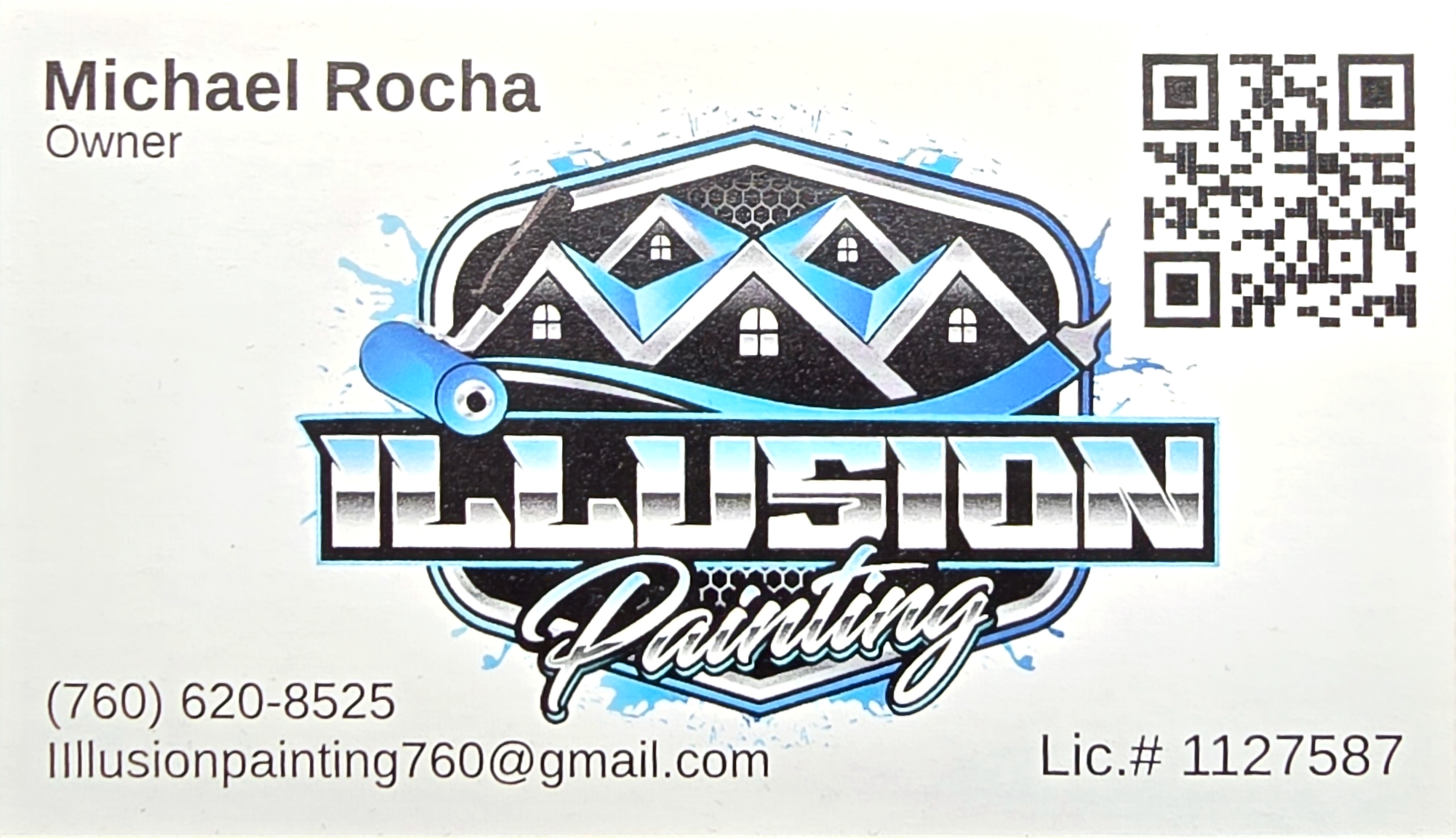 Illusion Painting Facebook ad: Specializing in residential commercial painting, drywall…