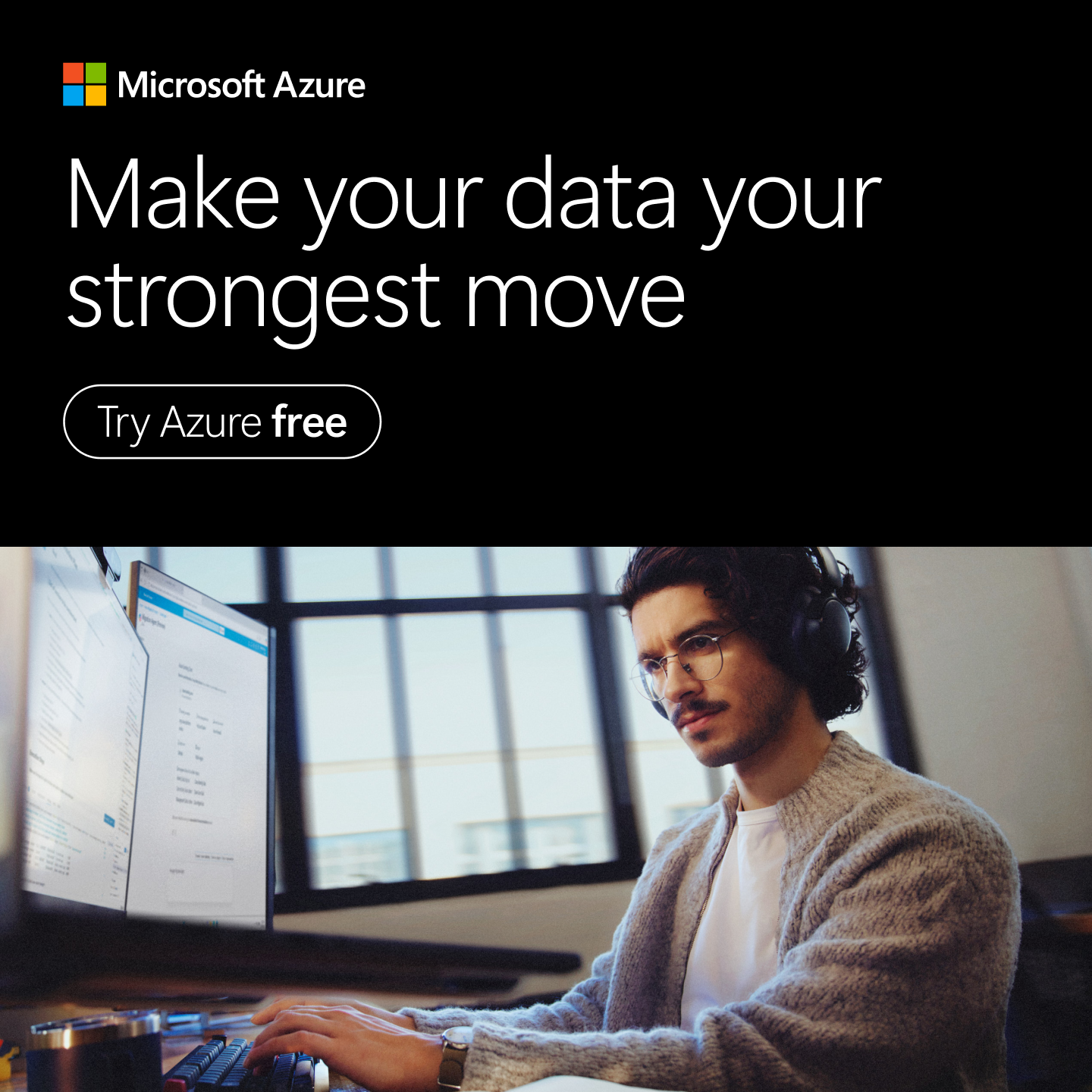 Microsoft Azure Facebook ad
