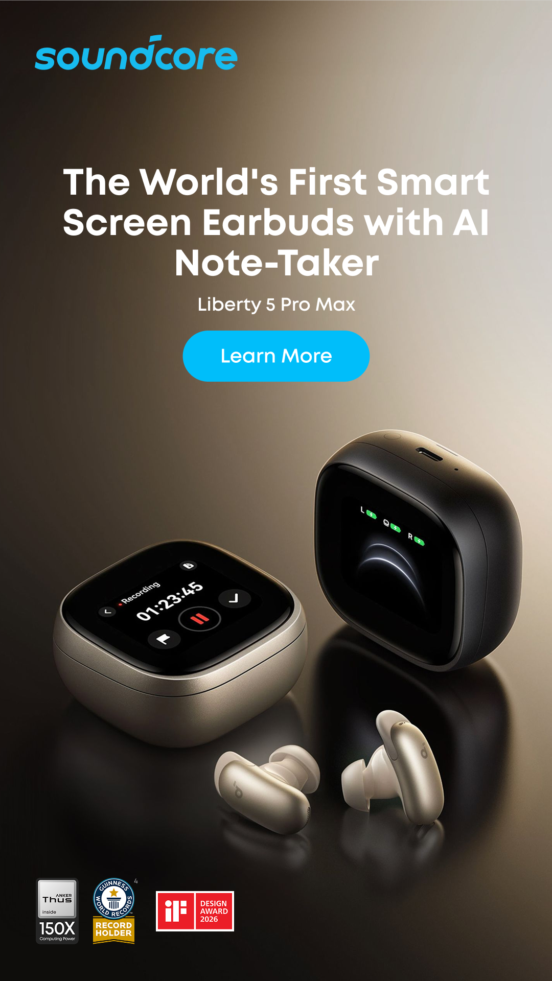 Soundcore ANZ Facebook ad from Jun 14, 2026