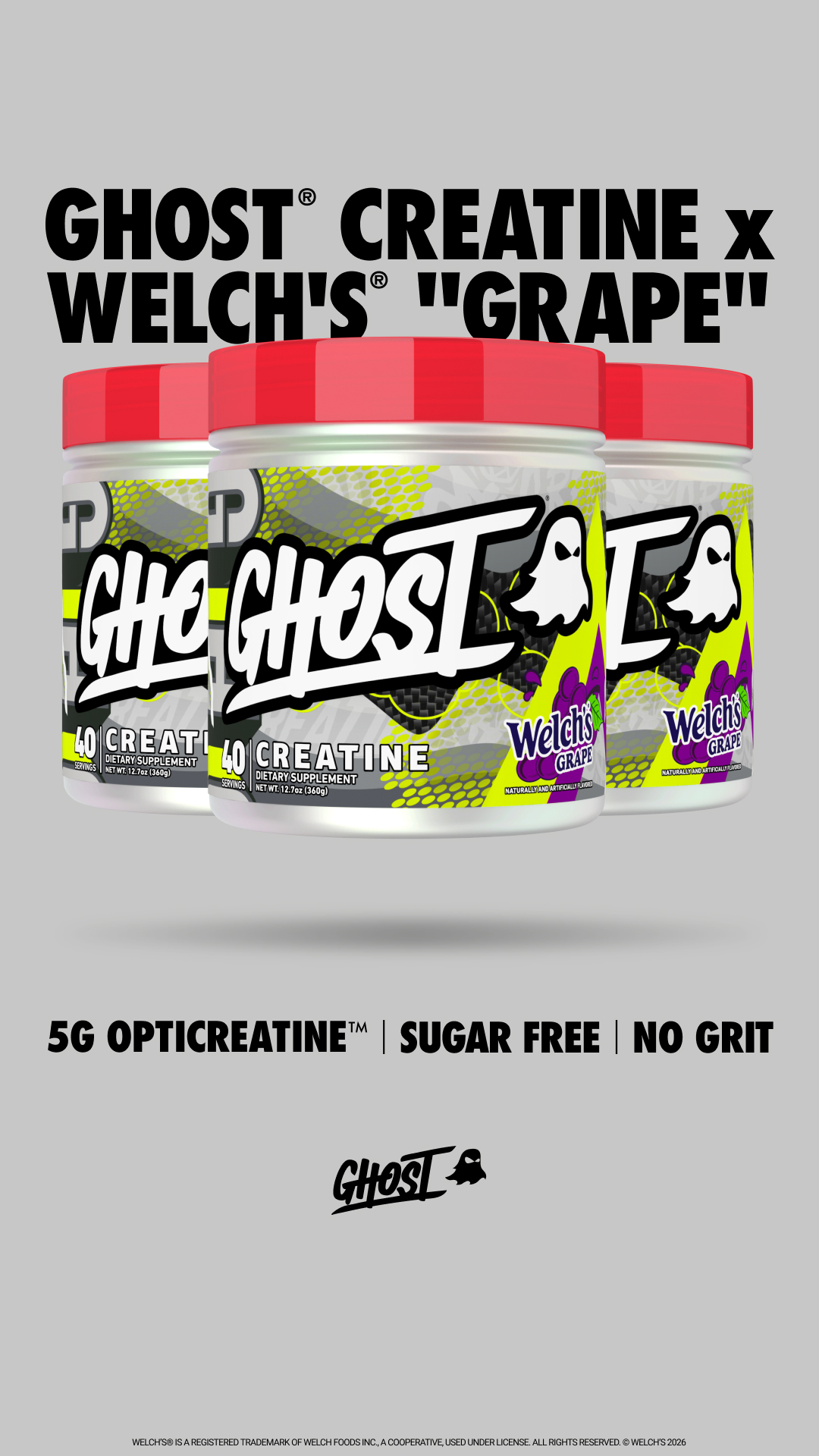 GHOST Facebook ad