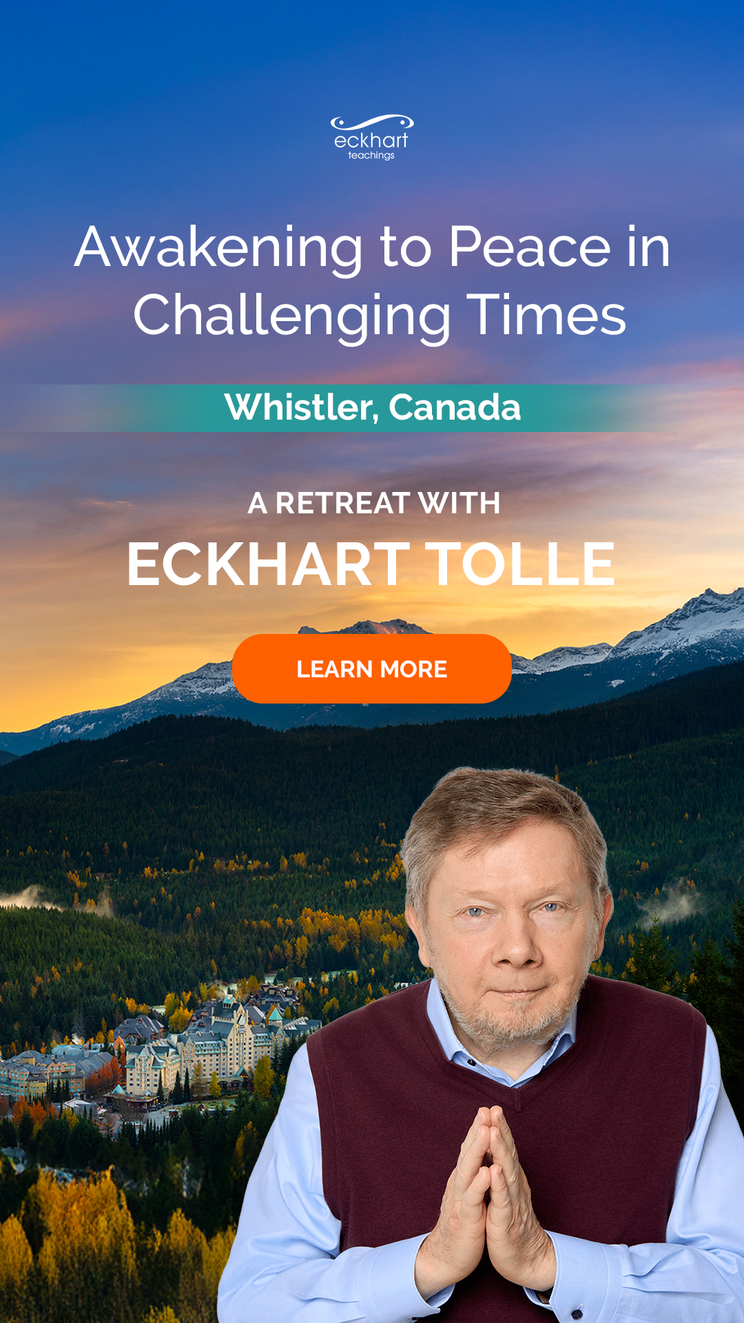 Eckhart Tolle Facebook ad