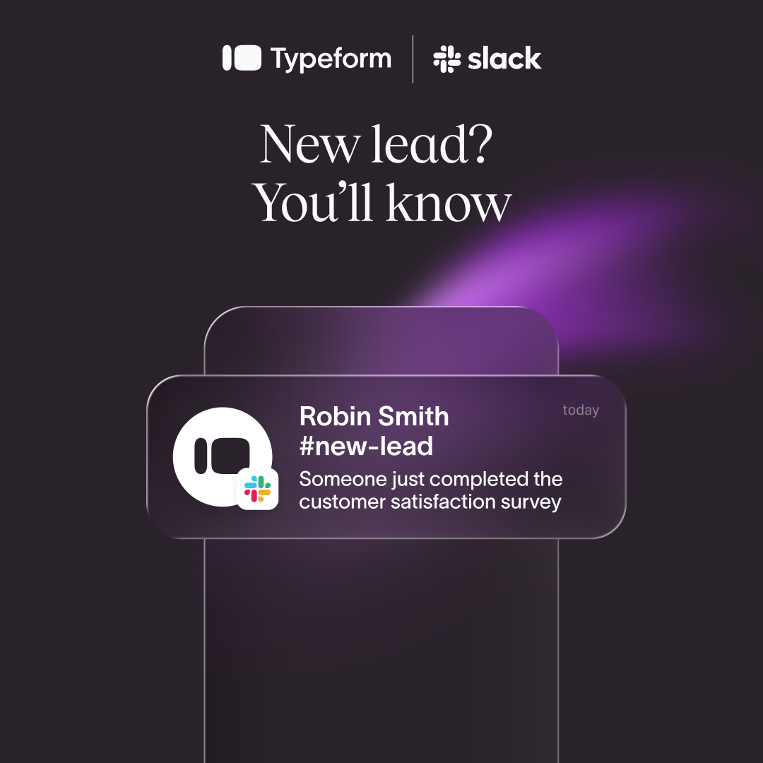 Typeform Facebook ad