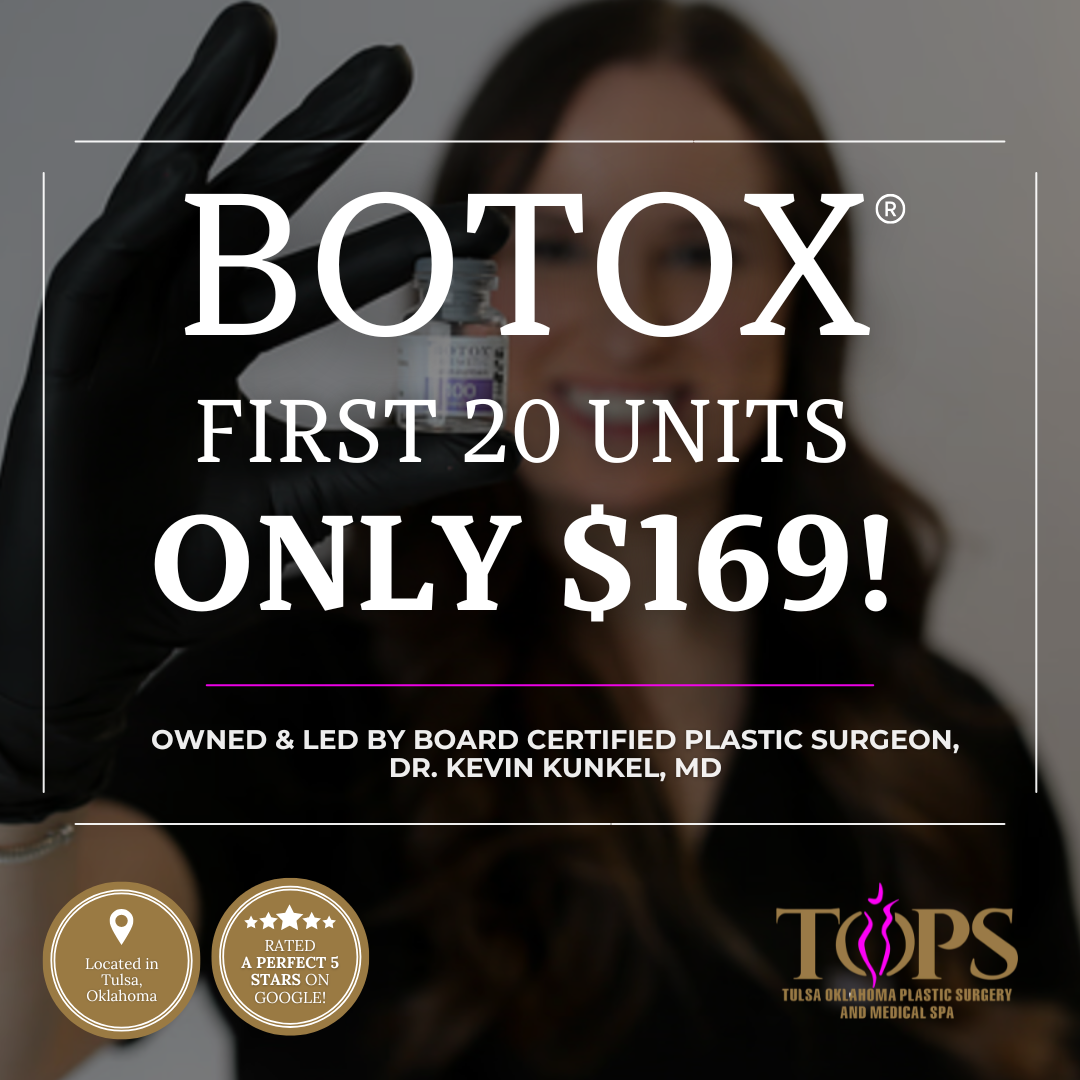 Tulsa Oklahoma Plastic Surgery/TOPS Medical Spa Facebook ad